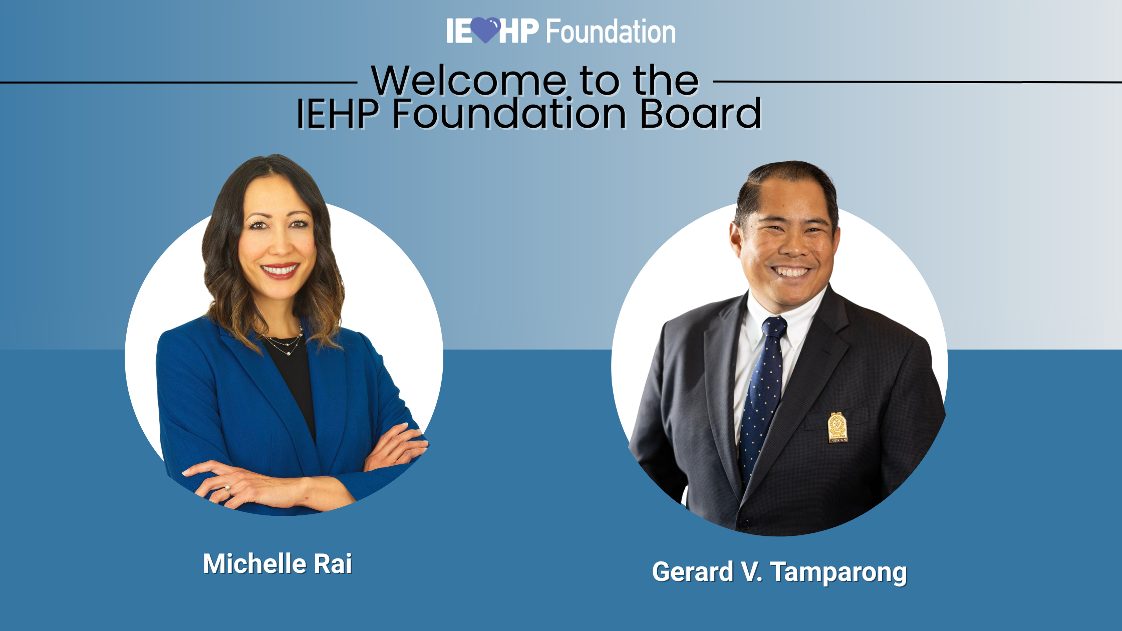 IEHPF New Board Members