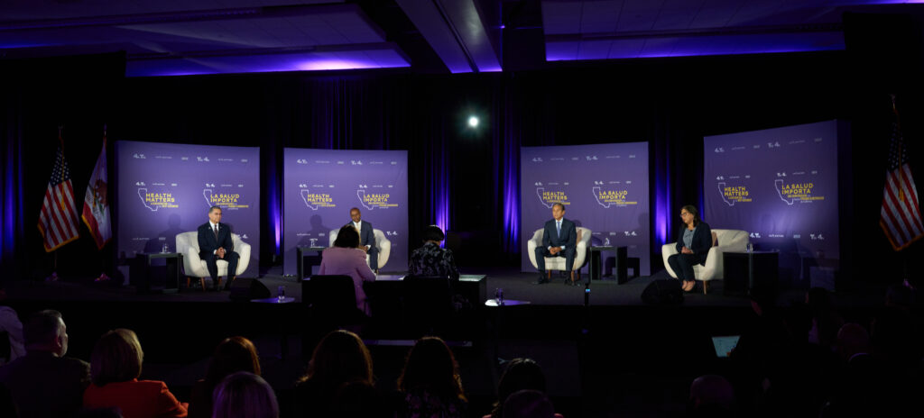 Governor candidates take stage at the Health Matters Forum.