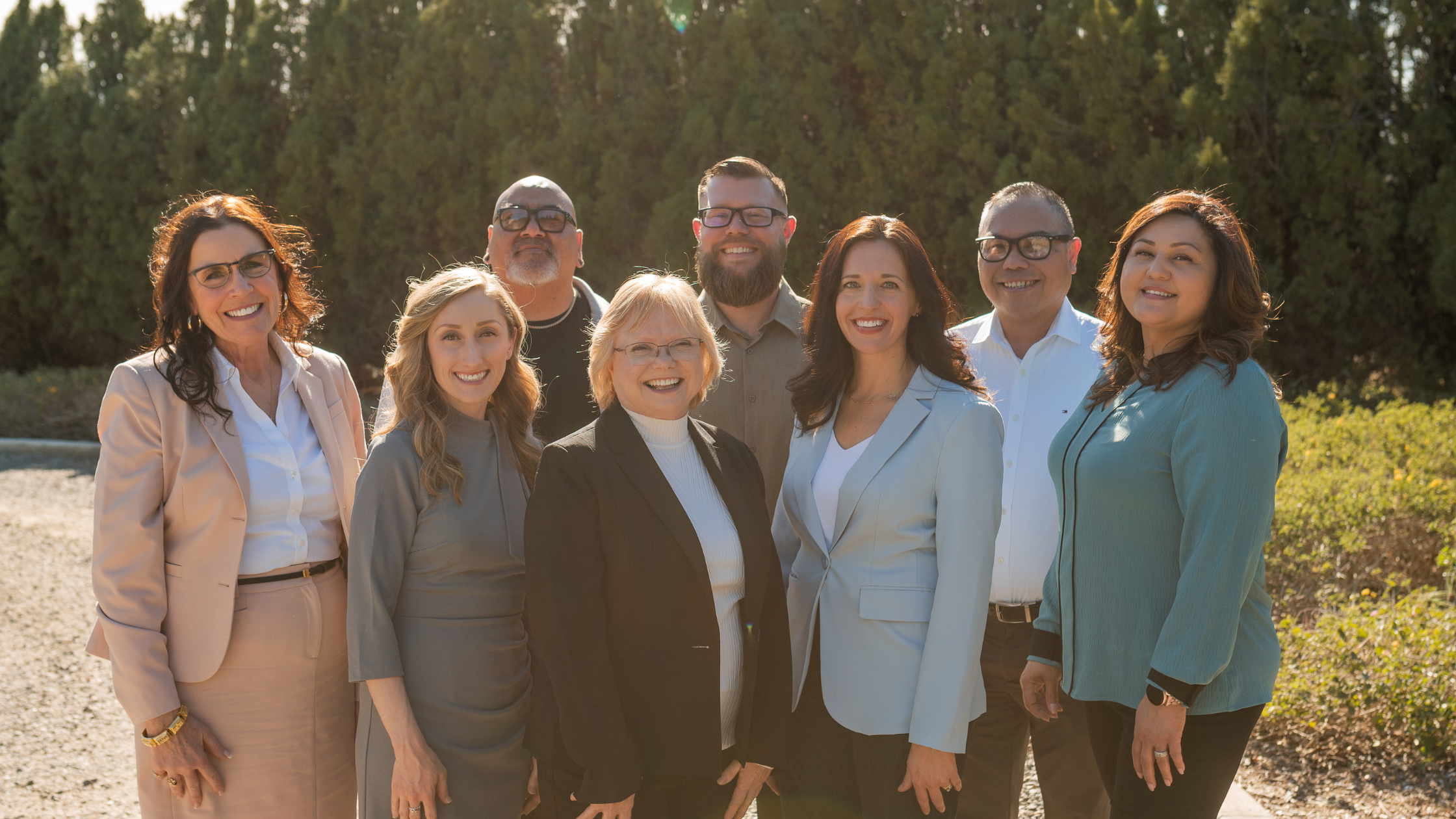 Cedar House Life Change Center executive leadership team.