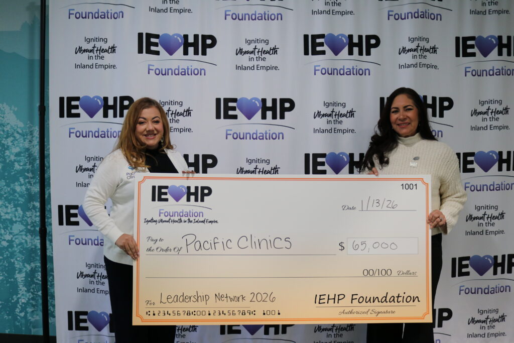 Pacific Clinics Check Photo